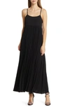 NORDSTROM PLEATED MAXI DRESS