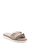 Ara Keyes Slide Sandal In Sand