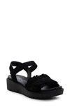 ARA BENTON RUFFLE PLATFORM SANDAL