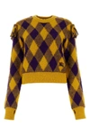 BURBERRY BURBERRY WOMAN EMBROIDERED WOOL jumper