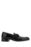 TOM FORD TOM FORD MAN BLACK LEATHER LOAFERS