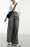 ASOS DESIGN WIDE LEG DRAWSTRING PANTS