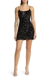 BP. NIGHT OUT SEQUIN CAMISOLE DRESS