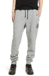 Cult Of Individuality Zip Pocket Sweatpants In Heather Grey