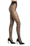 HIGH HEEL JUNGLE ARCADIA FLORAL CRYSTAL SHEER TIGHTS