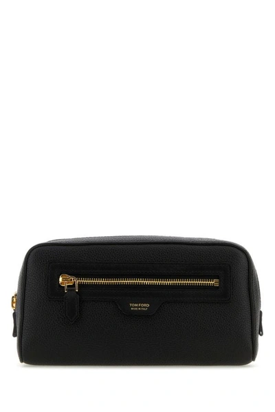 Tom Ford Man Black Leather Beauty-case