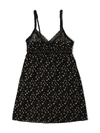 Hanky Panky Cross-dyed Leopard Chemise Black