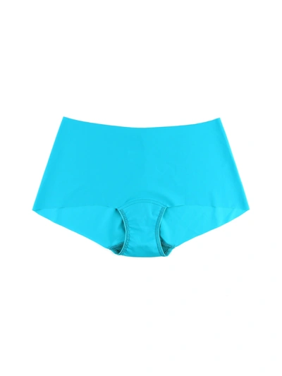 Hanky Panky Breathe Boyshort Briefs In Pacific Blue