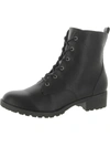 SUN + STONE WOMENS ANKLE PULL ON COMBAT & LACE-UP BOOTS