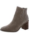 SPLENDID MAISIE WOMENS LEATHER PULL ON ANKLE BOOTS