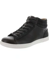 VIONIC MALCOM MENS LEATHER SPORT HIGH-TOP SNEAKERS