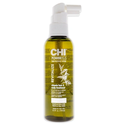 Chi Power Plus Revitalize Vitamin Hair And Scalp Treatment By  For Unisex - 3.5 oz Treatment In White
