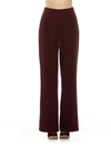 Alexia Admor Ellie Pleated Wide Leg Pants In Red