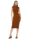 Alexia Admor Jan Sheath Dress In Brown