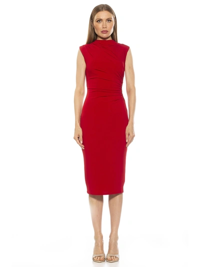 Alexia Admor Janice Dress In Red