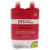 WELLA BRILLIANCE SHAMPOO AND CONDITIONER FOR FINE TO NORMAL COLORED HAIR DUO BY WELLA FOR UNISEX - 2 X 33.