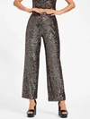 GUESS FACTORY HOLLY PALAZZO SEQUIN PANTS