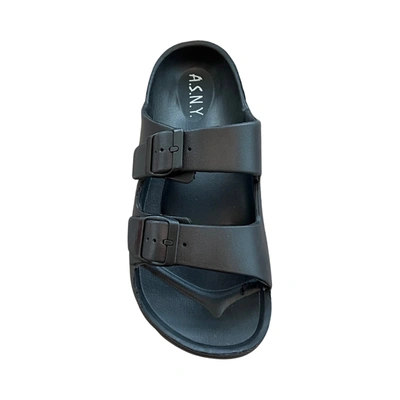 Andrew By Andrew Stevens Scooby Sandal In Black