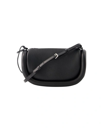 Jw Anderson Bumper-12 Leather Shoulder Bag In Grey