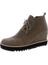 Eileen Fisher Falcon Womens Suede Slip On Booties In Multi