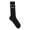 Hugo Boss Gift Set- Black Men's Business Socks Size 7-13 In Black