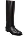THE ROW GRUNGE LEATHER RIDING BOOT