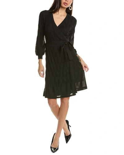 Diane Von Furstenberg Brenna Wrap Dress In Black