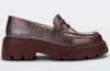 Melissa Royal Platform Penny Loafer In Multi