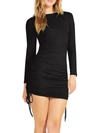 Bb Dakota By Steve Madden Womens Fitted Mini Bodycon Dress In Black