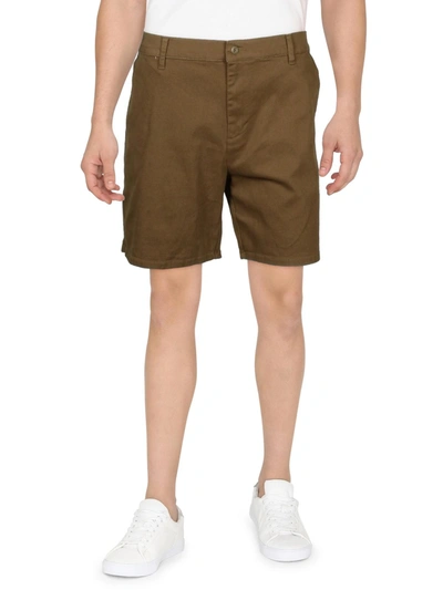 And Now This Mens Chino Mid-rise Khaki Shorts In Green