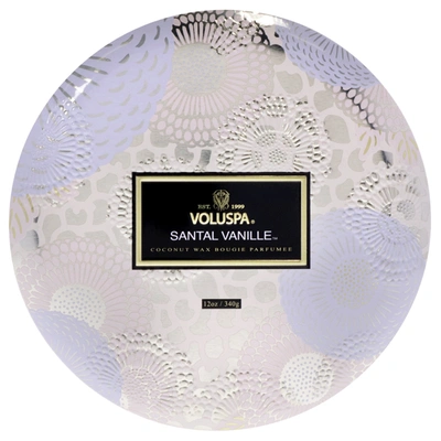 Voluspa 3 Wick Tin Candle - Santal Vanille By  For Unisex - 12 oz Candle