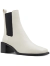 ALDO FOAL WOMENS LEATHER SQUARE TOE ANKLE BOOTS
