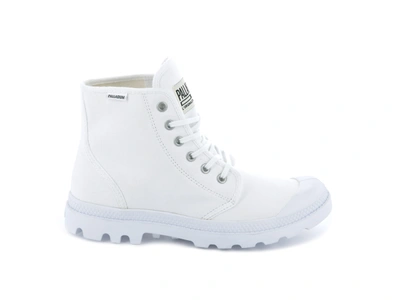 Palladium Pampa Hi Bootie In White