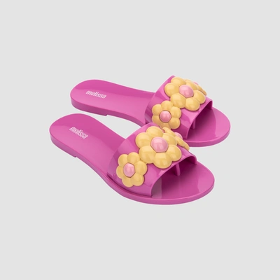 Melissa Babe Spring Slide Sandal In Pink