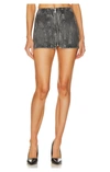 Grlfrnd Rey Racer Skirt In Multi