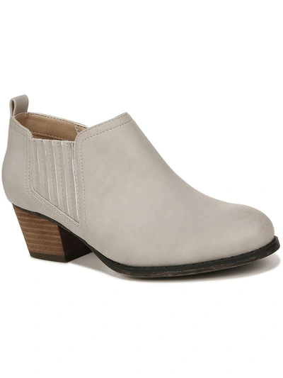 Lifestride Babe Shooties In Grey Faux Suede