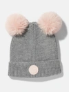 GUESS FACTORY DOUBLE POM BEANIE
