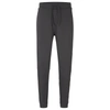 Hugo Boss Men's Cotton-terry Tracksuit Bottoms With Logo Patch In Dark Grey