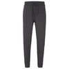 Hugo Boss Men's Cotton-terry Tracksuit Bottoms With Logo Patch In Grey