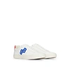 HUGO BOSS LOW-TOP TRAINERS WITH MONOGRAM DETAIL