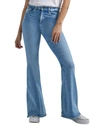 LEE LEE RUSHING IN LIGHT HIGH RISE EVER FIT FLARE JEAN