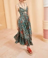 Ulla Johnson Women's Phoebe Cut-out Midi-dress In Multi