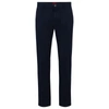Hugo Boss Slim-fit Trousers In Stretch-cotton Gabardine In Blue