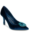 Kenneth Cole New York Romi Starburst Pointed Toe Pump In Blue
