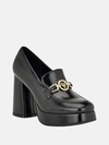 GUESS FACTORY LYNLEE HEELED LOAFERS