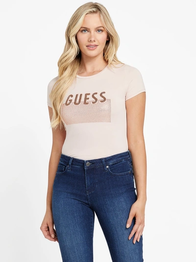 Guess Factory Eco Lissa Tee In Pink