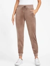 Guess Factory Mercedes Velour Joggers In Multi