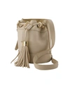 SEE BY CHLOÉ VICKI CROSSBODY BAG - SEE BY CHLOÉ - LEATHER - CEMENT BEIGE
