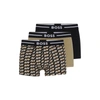HUGO BOSS THREE PACK OF STRETCH-COTTON TRUNKS WITH LOGO WAISTBANDS