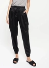 Cami Nyc Elsie Stretch Silk Joggers In Black